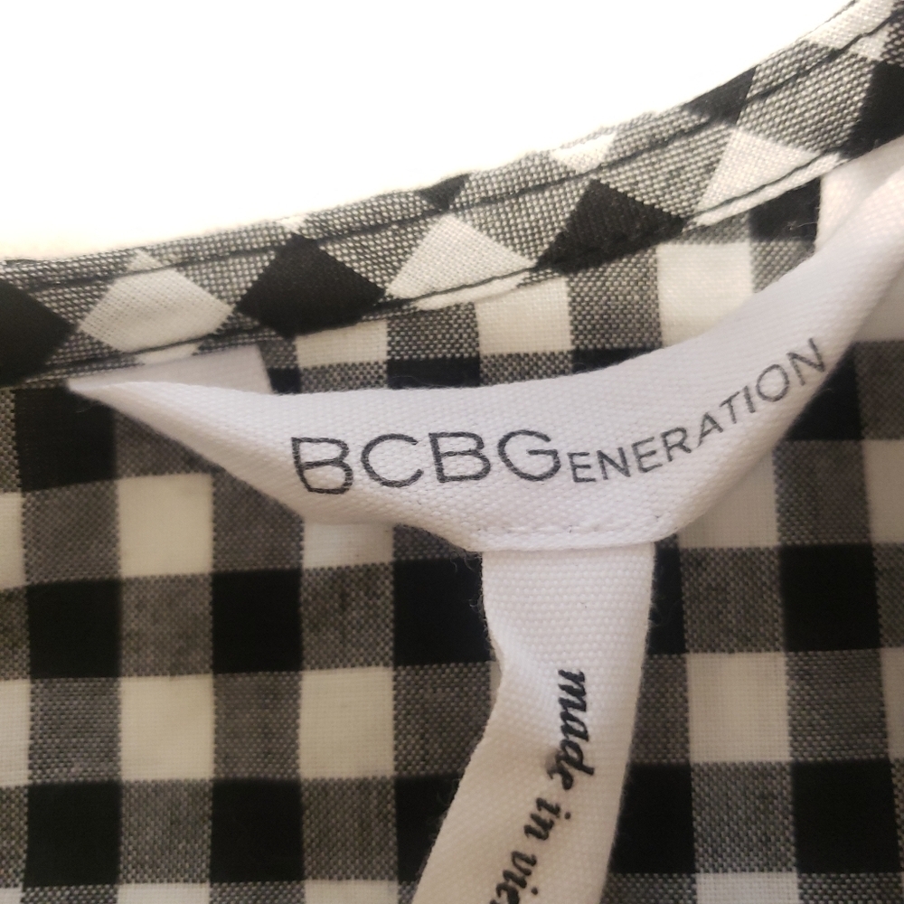 NEW BCBG PLAID JUMPSUIT...SIZE:10 - Picture 14 of 15